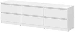 cumpără Comodă TV MebelStar NEO 6S 180x43x53 White (MBS-1288) în Chișinău 
