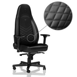 Gaming Chair Noble Icon NBL-ICN-PU-BLA Black/Black