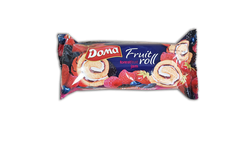 Rulada "Doma" cu crema de fructe de padure 175gr
