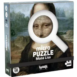 купить Головоломка Londji PZ202 Micropuzzle 600pcs - Mona Lisa в Кишинёве 