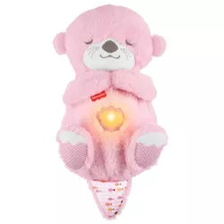 cumpără Jucărie de pluș Fisher Price JLJ33 Vidră cu lumină și sunet, roz în Chișinău 