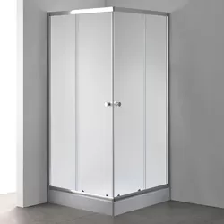 cumpără Cabină de duș Linia H2O Carla 900x900x1950 /130 4 мм квадратный în Chișinău 