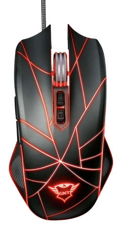 Mouse Trust GXT 160 Ture RGB Gaming, Black