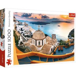 купить Головоломка Trefl 10445 Puzzle 1000 Fairytale Santorini в Кишинёве 
