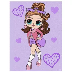 купить Картина по номерам Ideyka (KHO6284) L.O.L. Surprise! Tweens Fancy Gurl, 30х40 в Кишинёве 