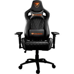 Gaming Chair Cougar ARMOR S Black, User max load up to 120kg / height 155-190cm