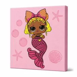 купить Картина по номерам Ideyka (KHO6265) L.O.L. Surprise! Mermaids Queen Bee, 40х40 в Кишинёве 
