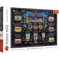 cumpără Puzzle Trefl 37449 Puzzles 500 Coffee Time în Chișinău 