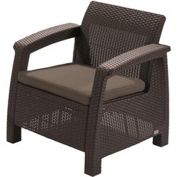 cumpără Fotoliu Keter Corfu II Chair Brown (242910) în Chișinău 