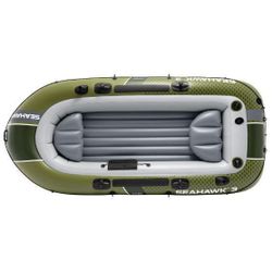 cumpără Barcă gonflabilă Intex 66333 Seahawk 3, cu vâsle și pompă, 295x137x43cm, max.360kg în Chișinău 