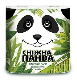 Туалетная бумага PANDA Bamboo 2 слоя 22.36м*4