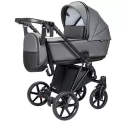 купить Детская коляска Angelina Carucior 2in1 Enigma Eco Leather Grey Ecco-11 в Кишинёве 