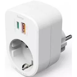 купить Фильтр электрический Hama 223343 3-Way Power Strip For Socket, 1 Usb-C Pd, 1 Usb-A, 1 Earthed Contact, 30W в Кишинёве 