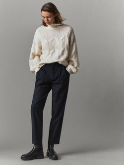 Брюки Massimo Dutti Темно серый 5003/526/401/