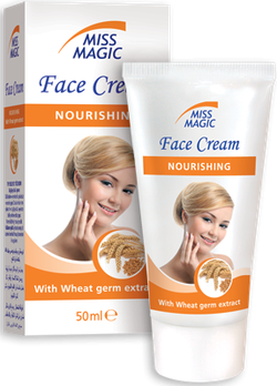 Cremă pentru față, SOLVEX Miss Magic, 50 ml., NOURISHING - nutritiv, cu extract de germeni de grâu