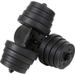 купить Гантель FunFit Dumbbell Set 2x15kg (4256) в Кишинёве 