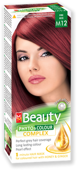 Краска для волос, SOLVEX MM Beauty, 125 мл., M12 - Огненно-красный