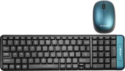 cumpără Tastatură + Mouse Tracer Colorado Turquoise RF nano în Chișinău 