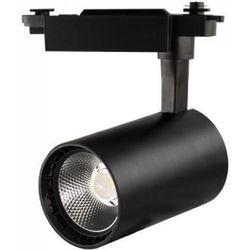 купить Освещение для помещений LED Market Track Spot Light COB 30W, 3000K, B32, 90*145mm, Black в Кишинёве 