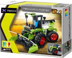 6806, XTech Bricks: 2in1, Combine harvester & Pick up Truck, 336pcs