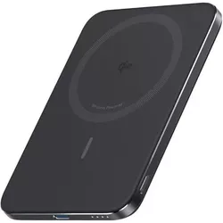 купить Аккумулятор внешний USB (Powerbank) Xiaomi UltraThin Magnetic 5000 15W Black в Кишинёве 