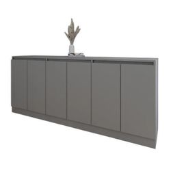 cumpără Comodă Smartex (16492) Т8 200cm Grafit în Chișinău 