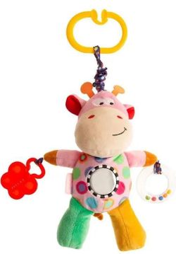 купить Мягкая игрушка BabyJem 882 Vacuta Roz (cu vibratii) в Кишинёве 