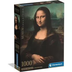 купить Пазл Clementoni Puzzle 1000 HQC Museum - Mona Lisa (37094) в Кишинёве 