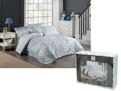 Lenjerie de pat 2pers NH Oxfort Lienzo blue, policotton