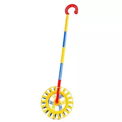 купить Игрушка каталка Burak Toys 00609 Roata cu miner в Кишинёве 