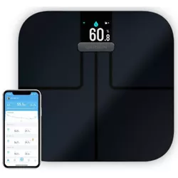 купить Весы напольные Garmin Index S2, Black Scale в Кишинёве 