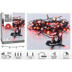 купить Гирлянда Promstore 54386 Luminițe Fir 180 LED, rosii, 13,5m в Кишинёве 