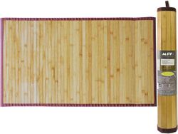 Covoras pentru baie 50X80cm MSV galben, bambus