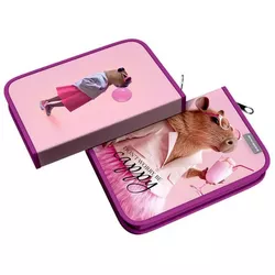 купить Школьный пенал Erich Krause 63838 Penar CapyBarbara (fără rechizite) в Кишинёве 