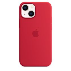 Original iPhone 13 mini Silicone Case with MagSafe - (PRODUCT) RED Model A2705