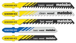 cumpără Accesoriu pentru fierăstrăie Metabo 623645000 Set panze pentru fierastrau pendular 5buc în Chișinău 