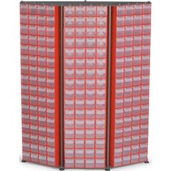 купить Система хранения инструментов Port-Bag RP1-002 Настенный органайзер CD13 315x1090x1430 (192 ящика) в Кишинёве 