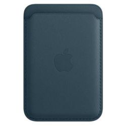 cumpără Husă pentru smartphone Apple iPhone Leather Wallet with MagSafe Baltic Blue MHLQ3 în Chișinău 