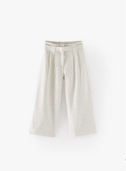 Брюки ZARA В полоску 1245/443/251