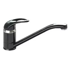 cumpără Bateria bucătărie Sandy 49188 Nobilis cu pipa Clasic, lunga, negru în Chișinău 