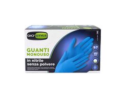 Manusi din nitril Giostyle albastre marimea S, 100buc