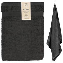 купить Домашний текстиль H&S 53885 Prosop 70x140cm bumbac, antracit в Кишинёве 
