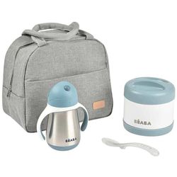 cumpără Seturi pentru hrănire bebelușilor Beaba B913529 Set izoterm on the go 4 piese Blue în Chișinău 