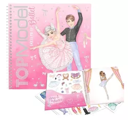 cumpără Set de creație TOPModel 0413611 Caiet de schite Fashion ballet în Chișinău 