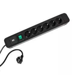 купить Фильтр электрический BACHMANN 350.018 PRIMO 2 6xCEE7/3 5m в Кишинёве 