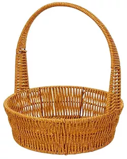 cumpără Cutie depozitare Promstore 57593.2 Cos impletit D22xH26cm, cu maner în Chișinău 