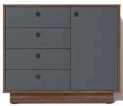 купить Комод Fabrik Home Alister орех каменный/антрацит в Кишинёве 