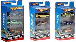 Машинки - Hot Wheels, набор из 3 штук разных цветов., код K5904