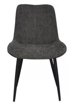 купить Стул Evelin di Costacurta YTC-055 B, UF885-15 (Dark grey) в Кишинёве 