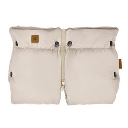 купить Аксессуар для колясок Zaffiro Муфта wool premium 38 x 26 cm Vanilla в Кишинёве 